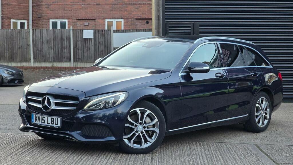 Mercedes-Benz C Class Estate 2.1 C250 Bluetec Sport G-tronic Euro 6 S KV15LBU Blue #3