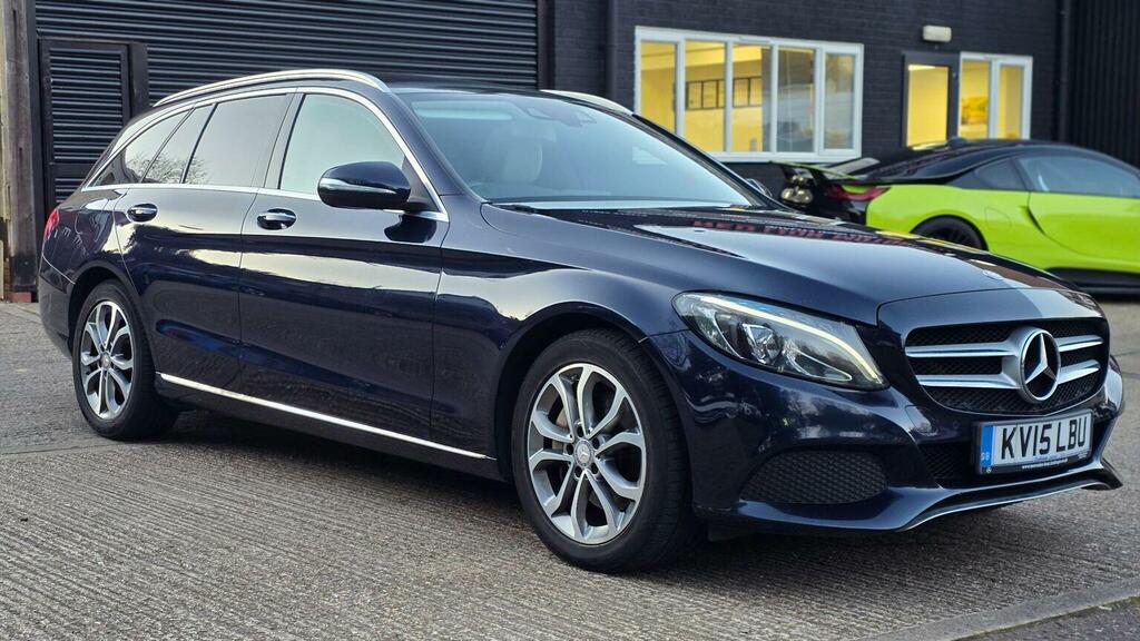 Mercedes-Benz C Class Estate 2.1 C250 Bluetec Sport G-tronic Euro 6 S KV15LBU Blue #5
