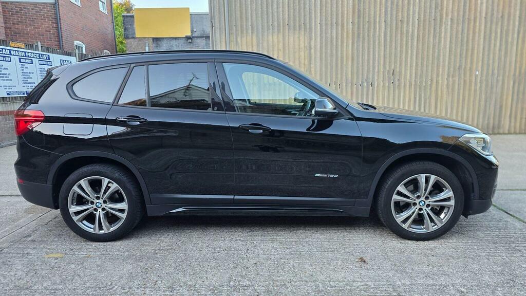 BMW X1 Suv 2.0 18D Sport Sdrive Euro 6 Ss 201666 YG66WTJ Black #5