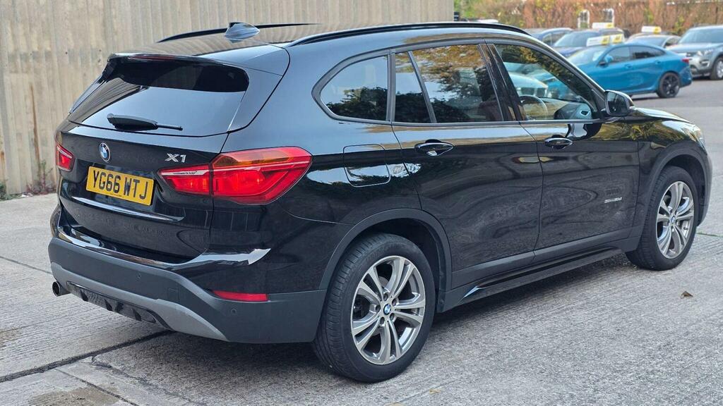 BMW X1 Suv 2.0 18D Sport Sdrive Euro 6 Ss 201666 YG66WTJ Black #6