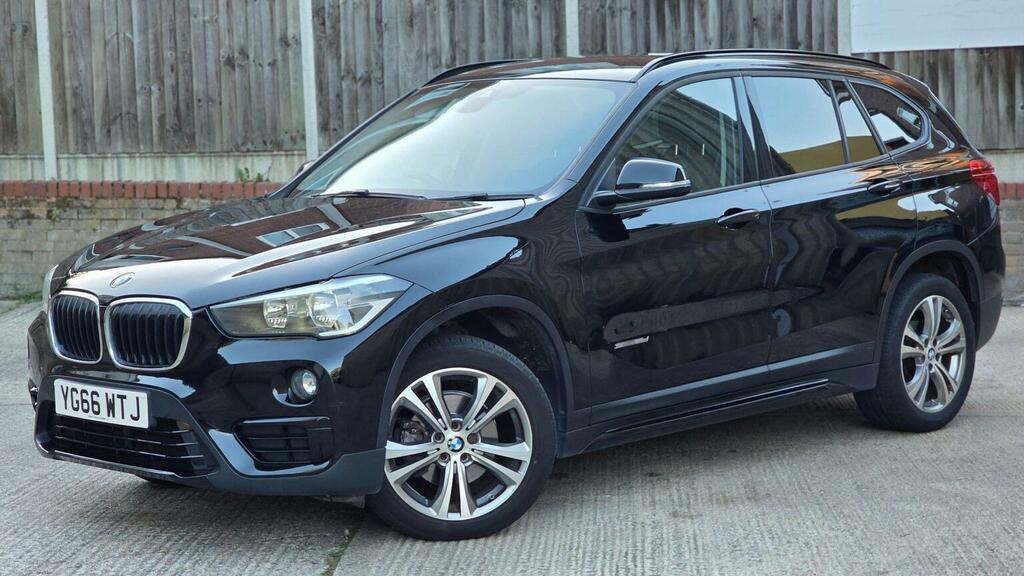 BMW X1 Suv 2.0 18D Sport Sdrive Euro 6 Ss 201666 YG66WTJ Black #2