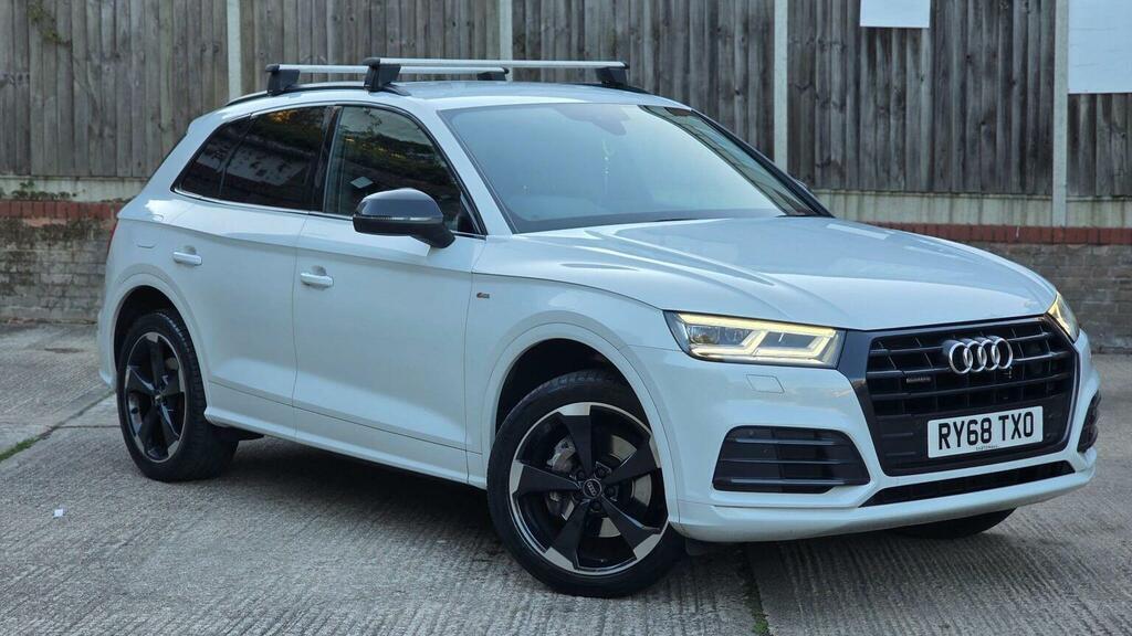 Audi Q5 Suv 2.0 Tdi 40 Black Edition S Tronic Quattro Euro RY68TXO White #2