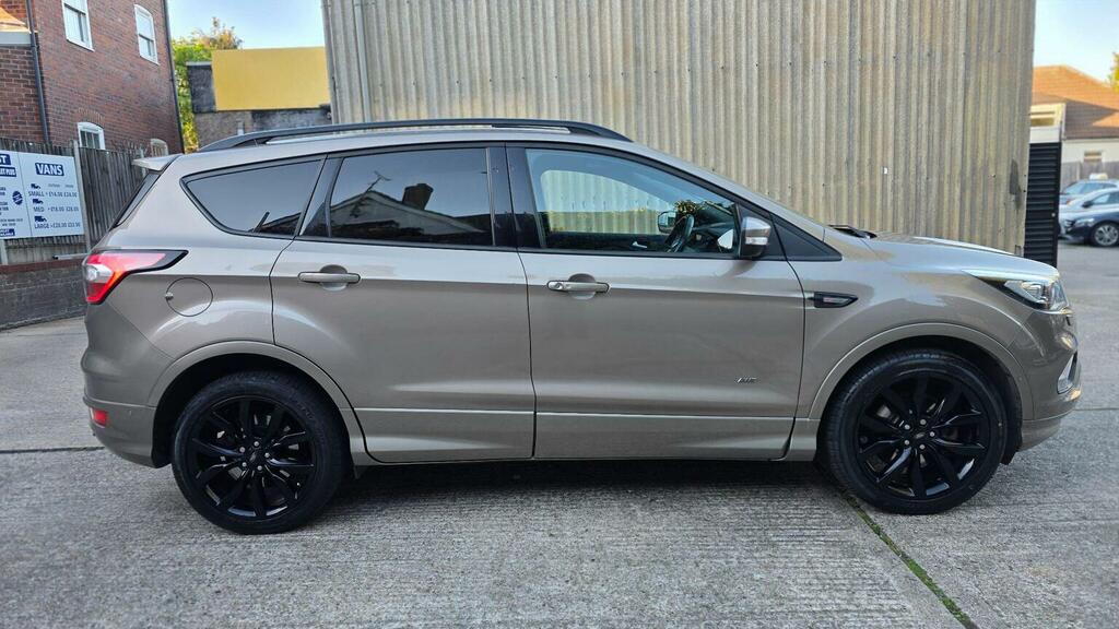 Ford Kuga Suv 2.0 Tdci St-line X Awd Euro 6 Ss 2018 EK68FKF Silver #5