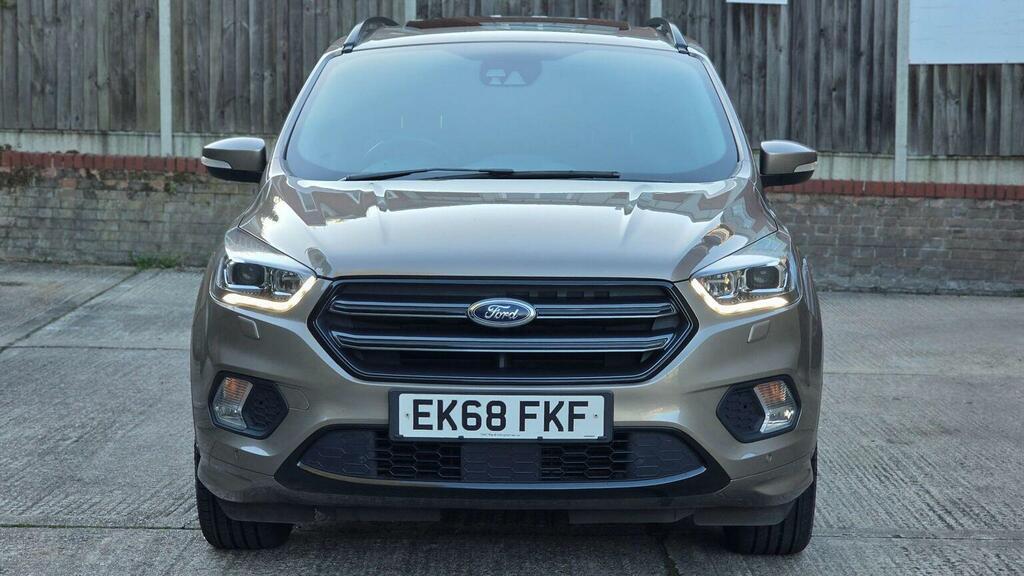 Ford Kuga Suv 2.0 Tdci St-line X Awd Euro 6 Ss 2018 EK68FKF Silver #3