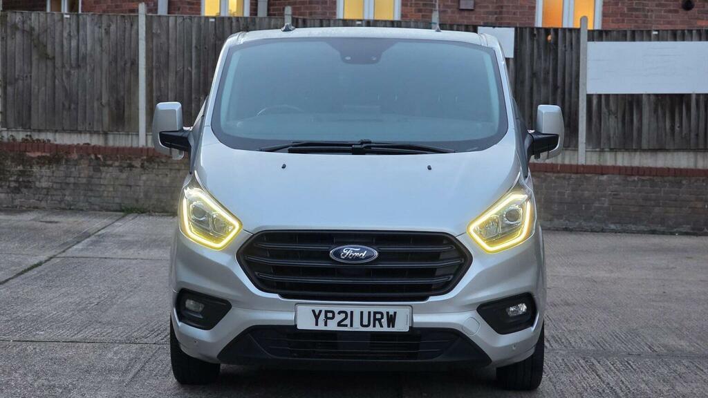 Ford Transit Custom Combi Van 2.0 320 Ecoblue Limited Crew Van L1 H1 E YP21URW Silver #3