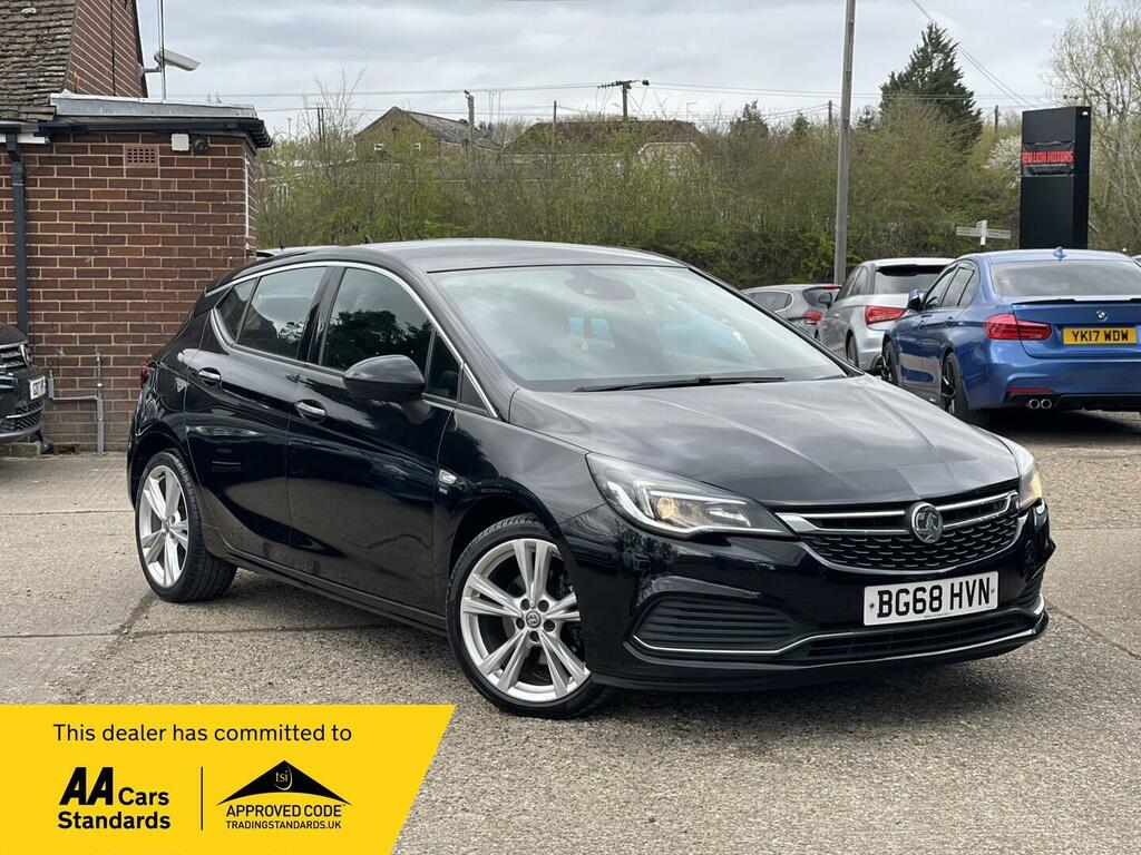 Vauxhall Astra 1.6I Turbo Gpf Sri VX Line Nav Euro 6 Ss Black