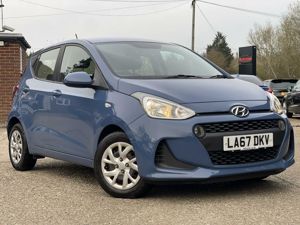 Hyundai I10 1.0 Se Euro 6 LA67DKV Blue #3