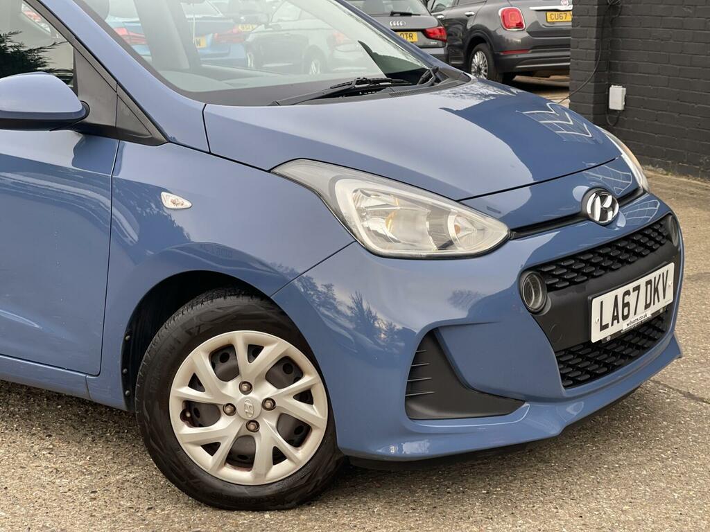 Hyundai I10 1.0 Se Euro 6 LA67DKV Blue #4