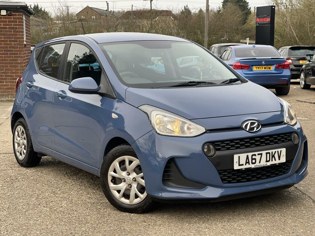 Hyundai I10 1.0 Se Euro 6 LA67DKV Blue #2
