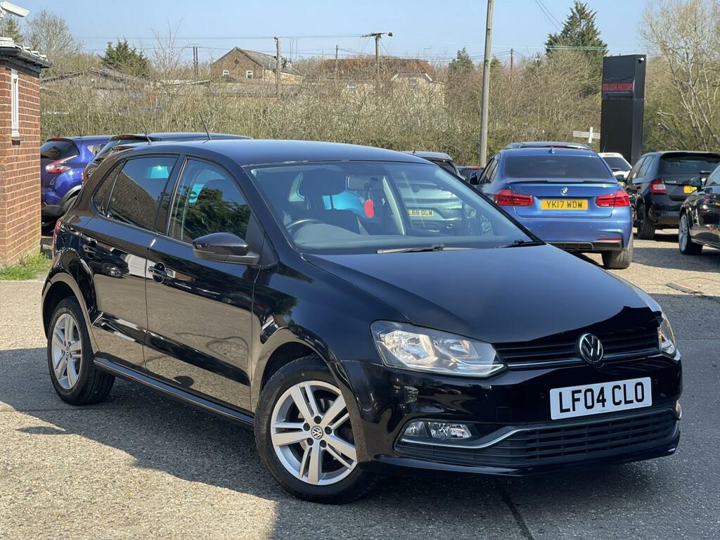 Volkswagen Polo 1.0 Bluemotion Tech Match Euro 6 Ss LF04CLO Black #2