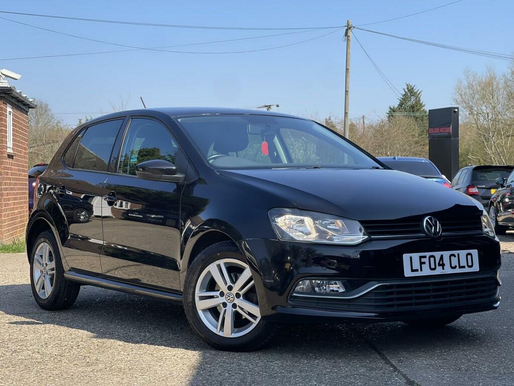 Volkswagen Polo 1.0 Bluemotion Tech Match Euro 6 Ss LF04CLO Black #3