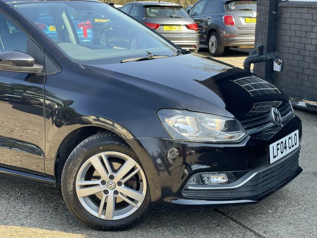 Volkswagen Polo 1.0 Bluemotion Tech Match Euro 6 Ss LF04CLO Black #4