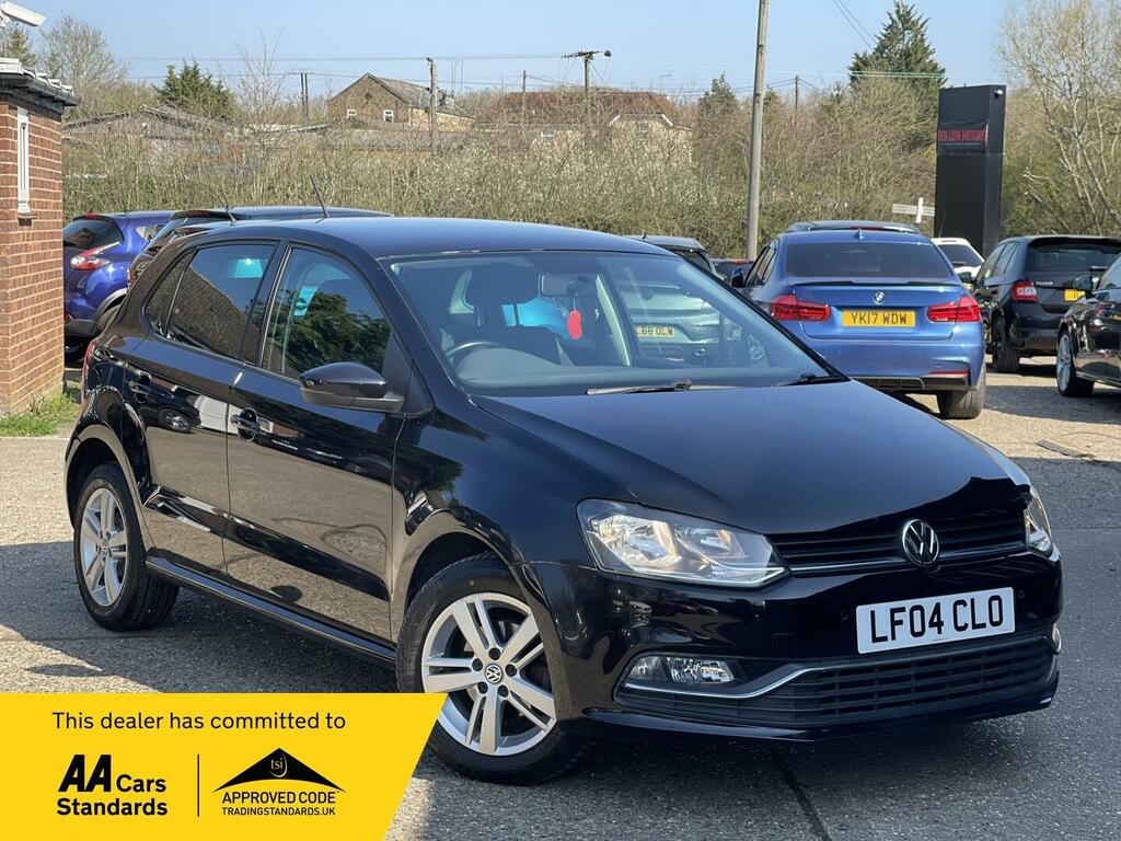 Volkswagen Polo 1.0 Bluemotion Tech Match Euro 6 Ss Black