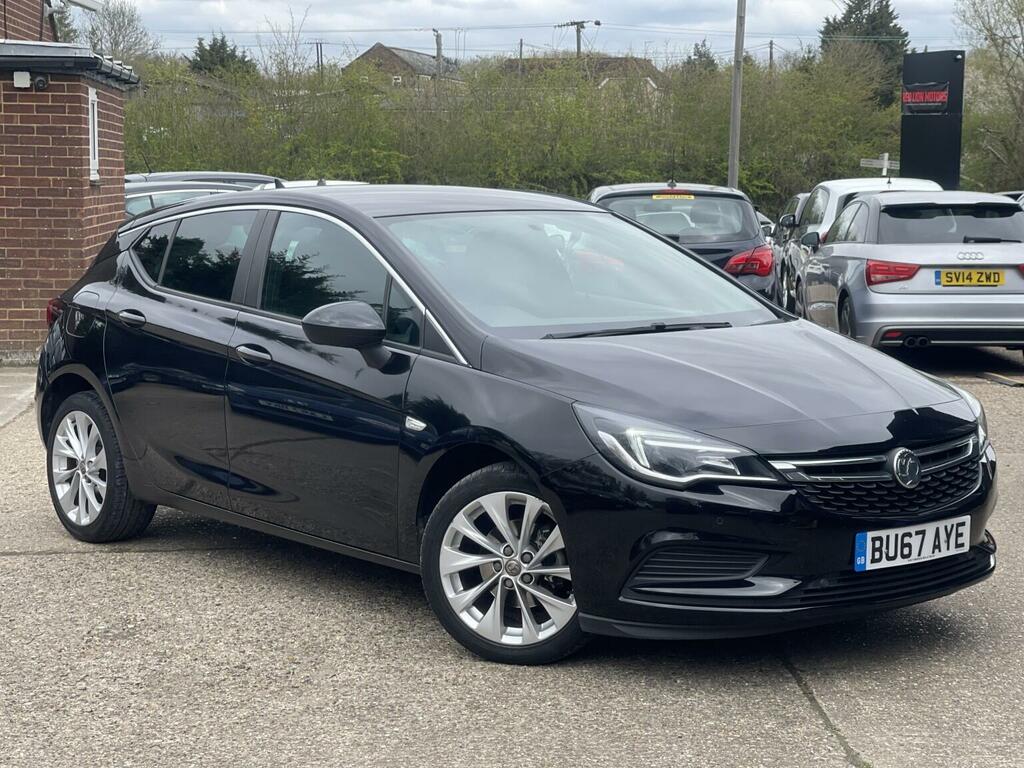 Vauxhall Astra 1.4I Turbo Tech Line Nav Euro 6 Black #2