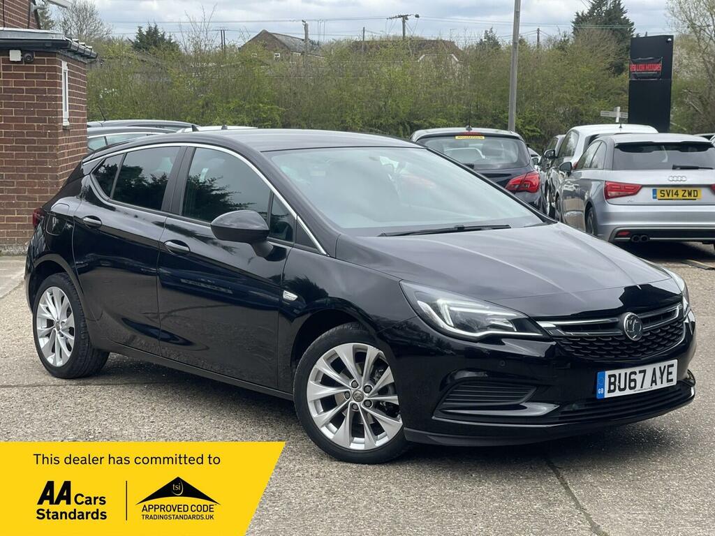 Vauxhall Astra 1.4I Turbo Tech Line Nav Euro 6 Black