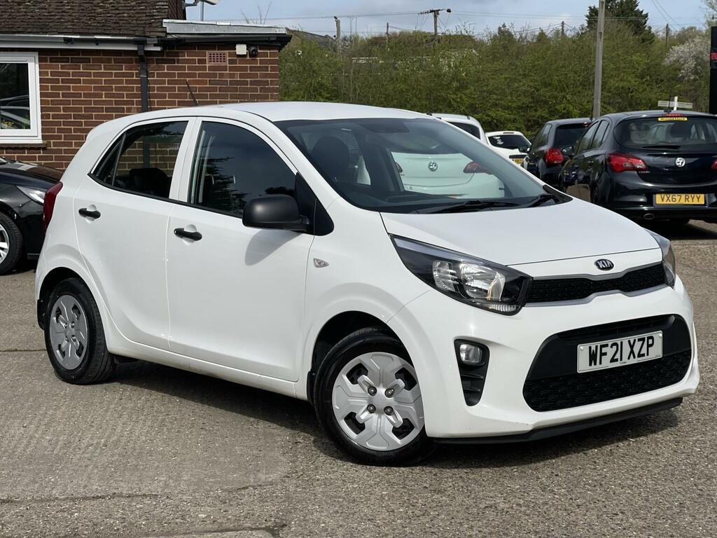 Kia Picanto 1.0 Dpi 1 Euro 6 Ss WF21XZP White #2