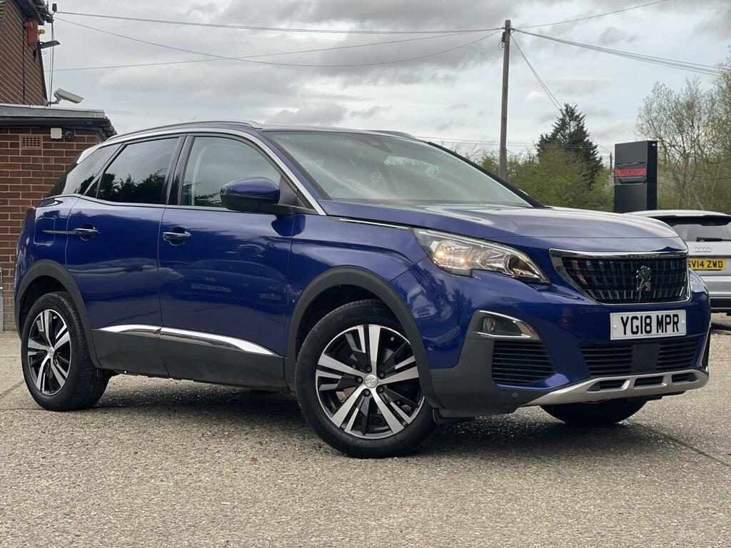 Peugeot 3008 1.2 Puretech Allure Euro 6 Ss YG18MPR Blue #3