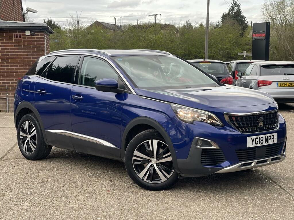 Peugeot 3008 1.2 Puretech Allure Euro 6 Ss YG18MPR Blue #2