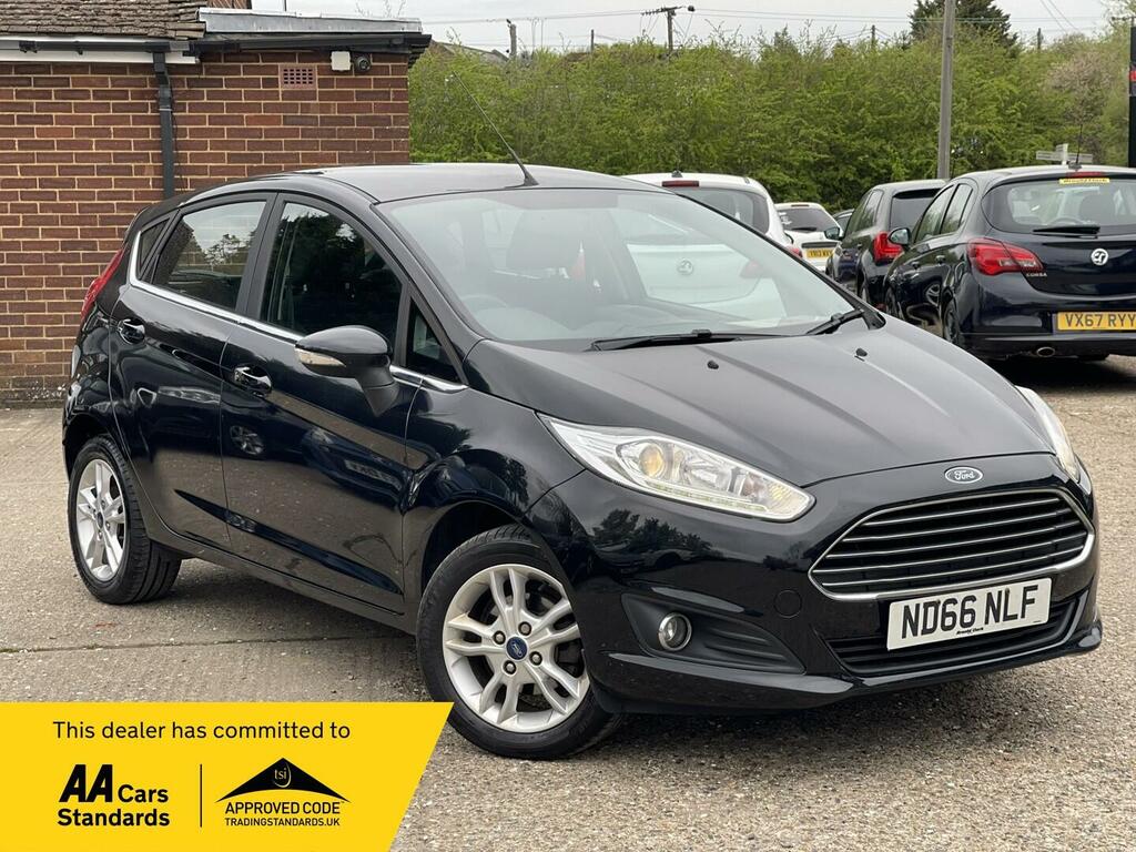 Ford Fiesta 1.25 Zetec Euro 6 Black