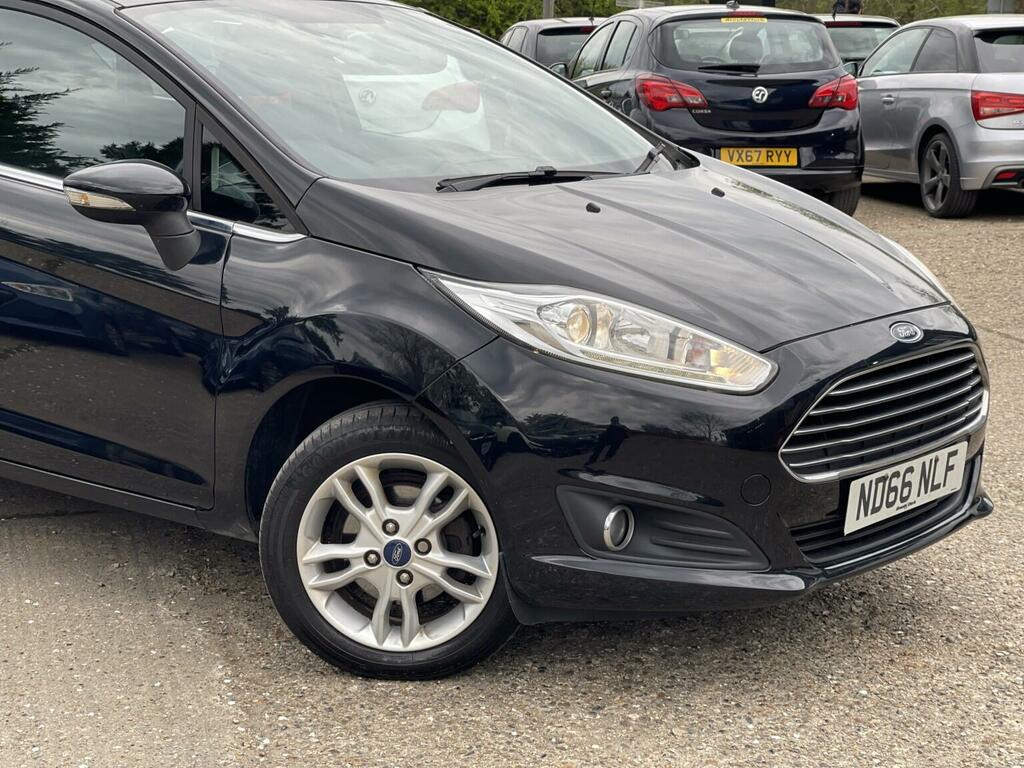 Ford Fiesta 1.25 Zetec Euro 6 ND66NLF Black #3