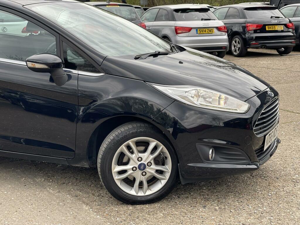 Ford Fiesta 1.25 Zetec Euro 6 ND66NLF Black #4