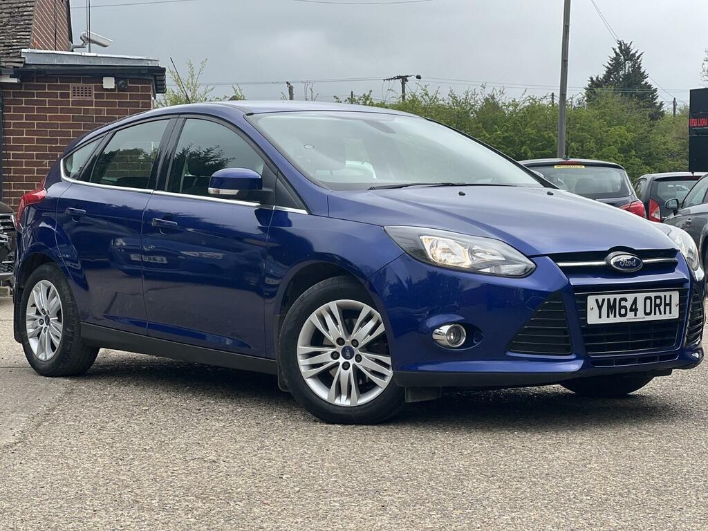 Ford Focus 1.6 Titanium Navigator Powershift Euro 5 YM64ORH Blue #2