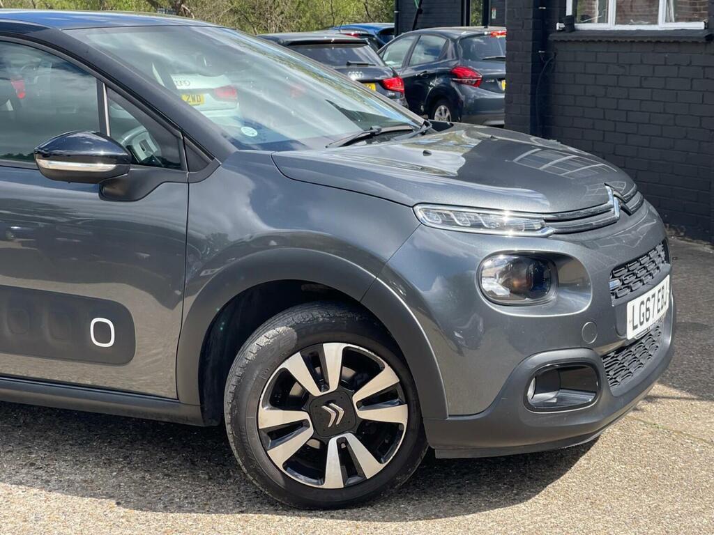 Citroen C3 1.2 Puretech Flair Euro 6 LG67EBJ Grey #4