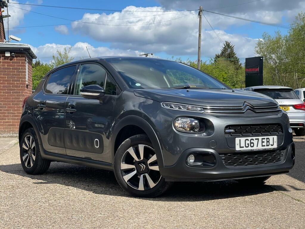 Citroen C3 1.2 Puretech Flair Euro 6 LG67EBJ Grey #2