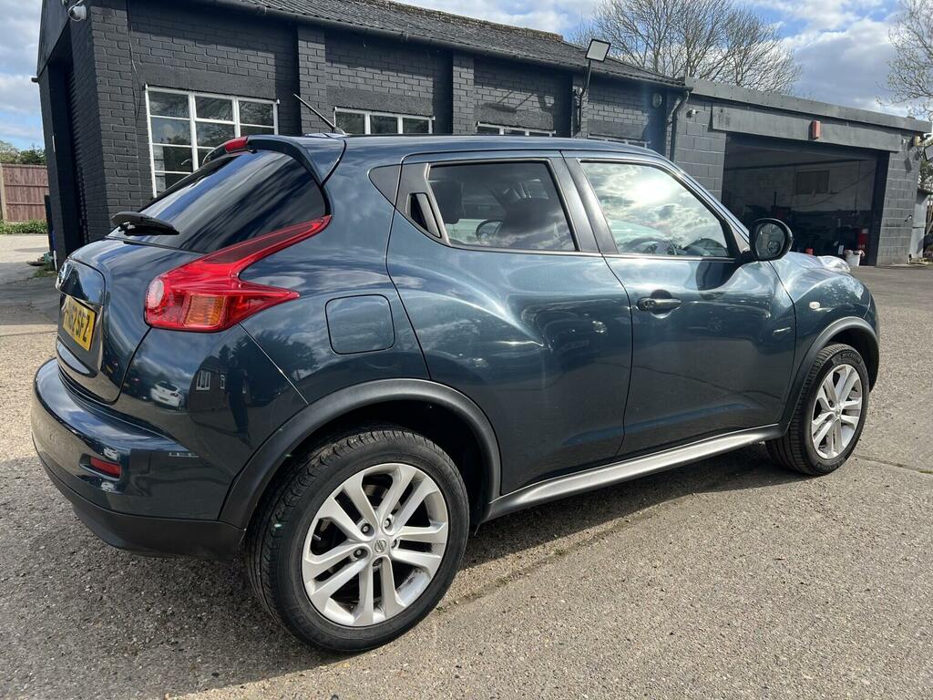 Nissan Juke 1.6 Tekna Euro 5 Ss PN62SFZ Blue #4