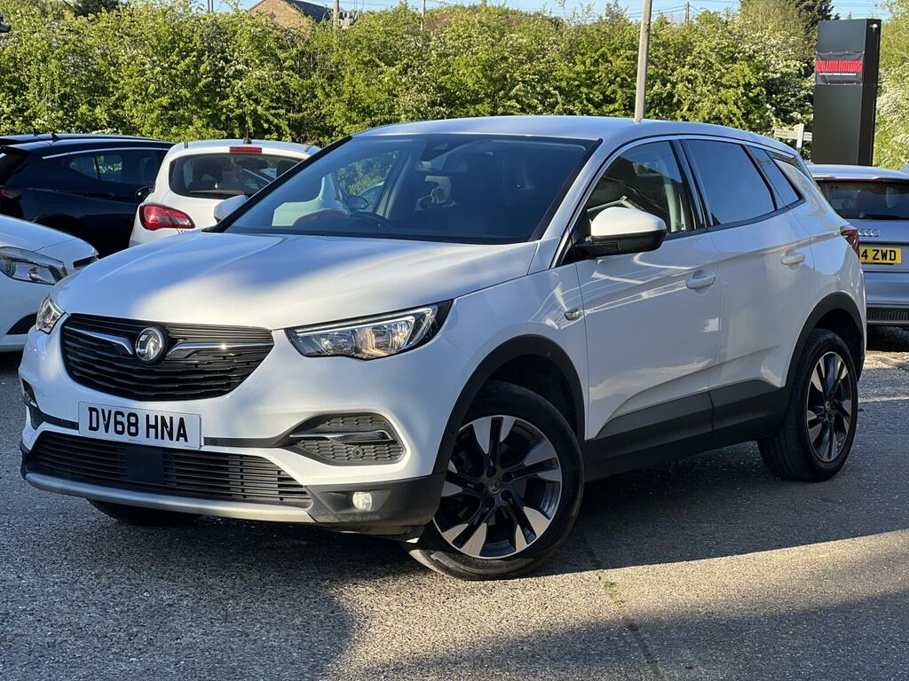 Vauxhall Grandland X 1.2 Turbo Sport Nav Euro 6 Ss DV68HNA White #5