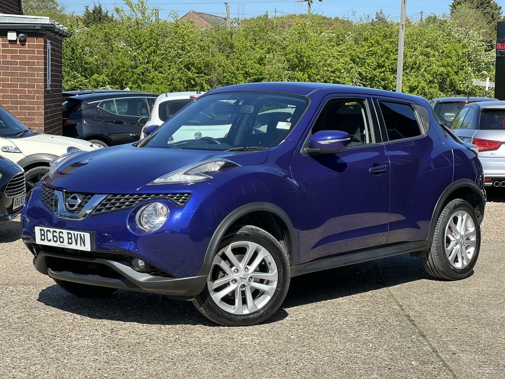 Nissan Juke 1.2 Dig-t Acenta Euro 6 Ss BC66BVN Blue #6