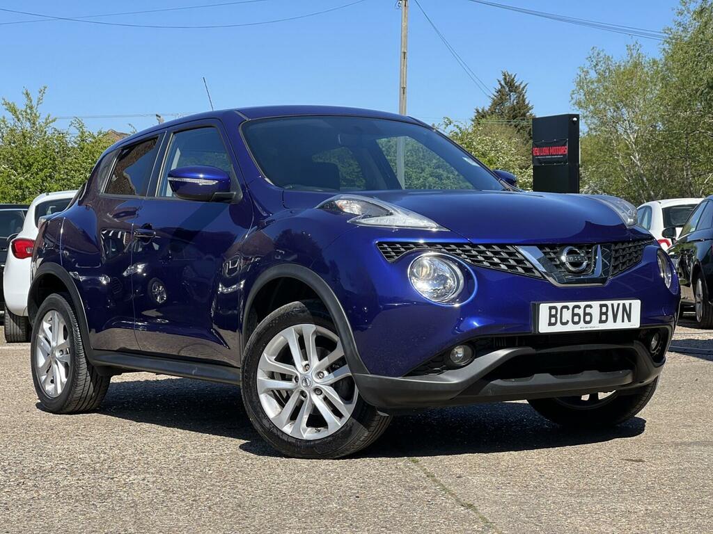 Nissan Juke 1.2 Dig-t Acenta Euro 6 Ss BC66BVN Blue #2