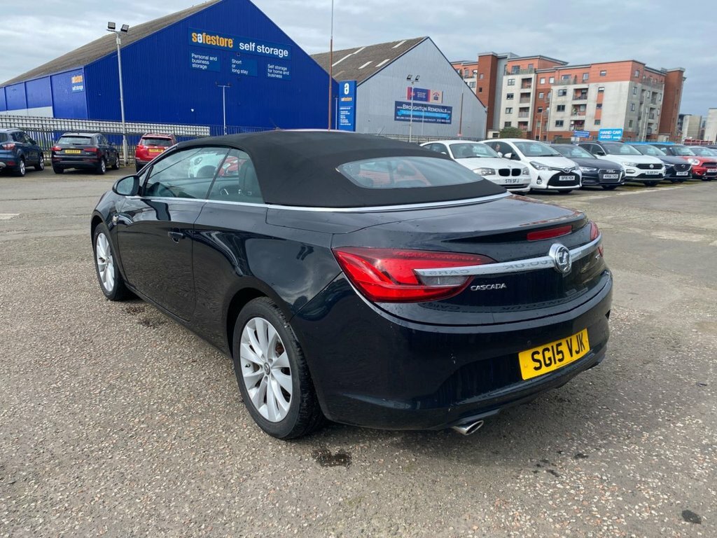 Vauxhall Cascada 2L Elite Black #5