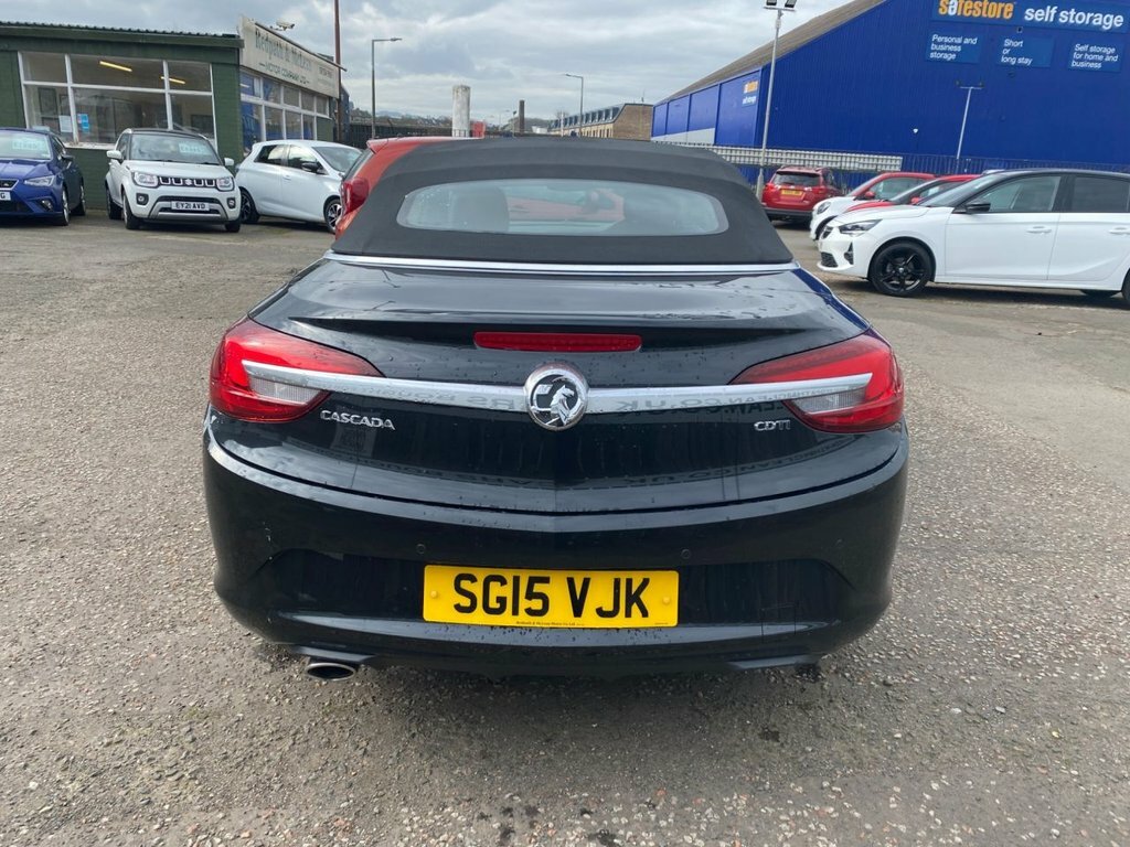 Vauxhall Cascada 2L Elite Black #6