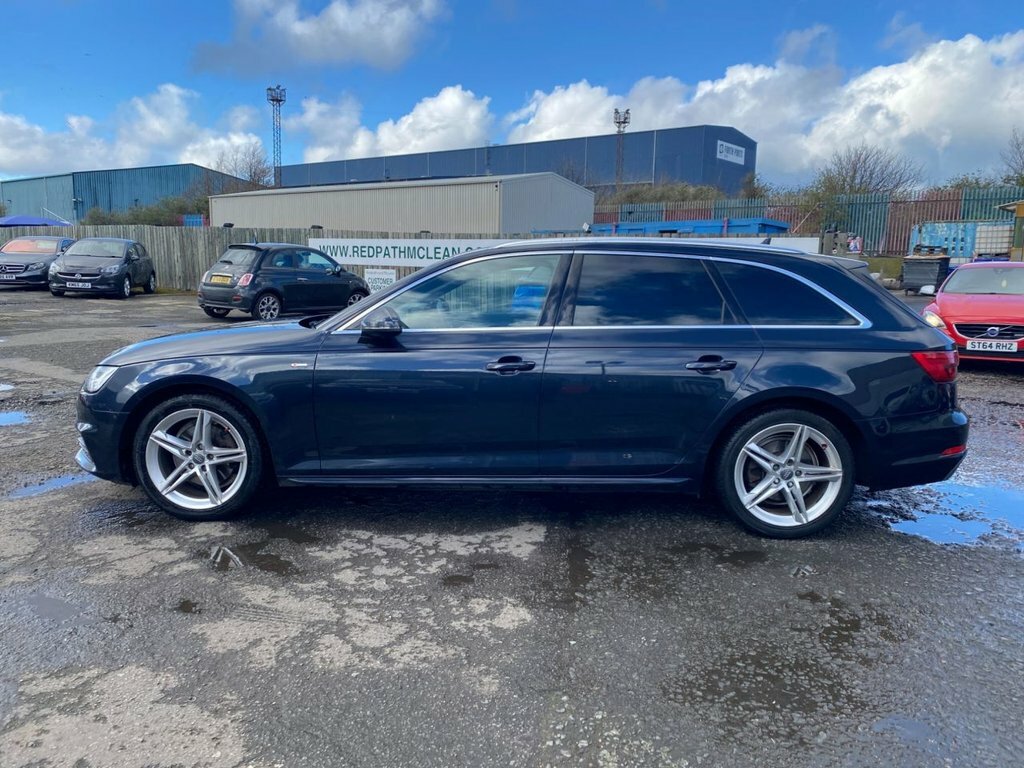 Audi A4 Avant 2L S Line Blue #4