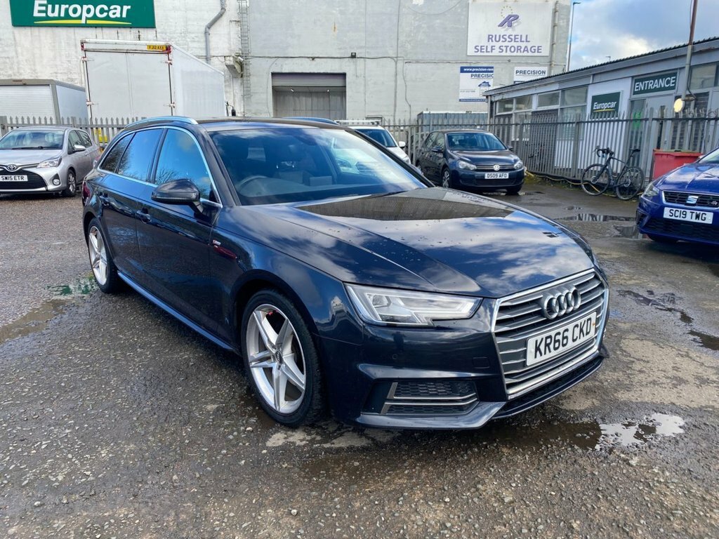 Audi A4 Avant 2L S Line Blue