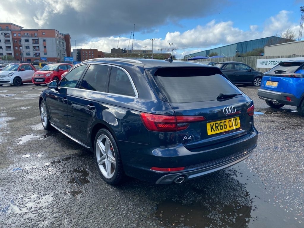 Audi A4 Avant 2L S Line Blue #5