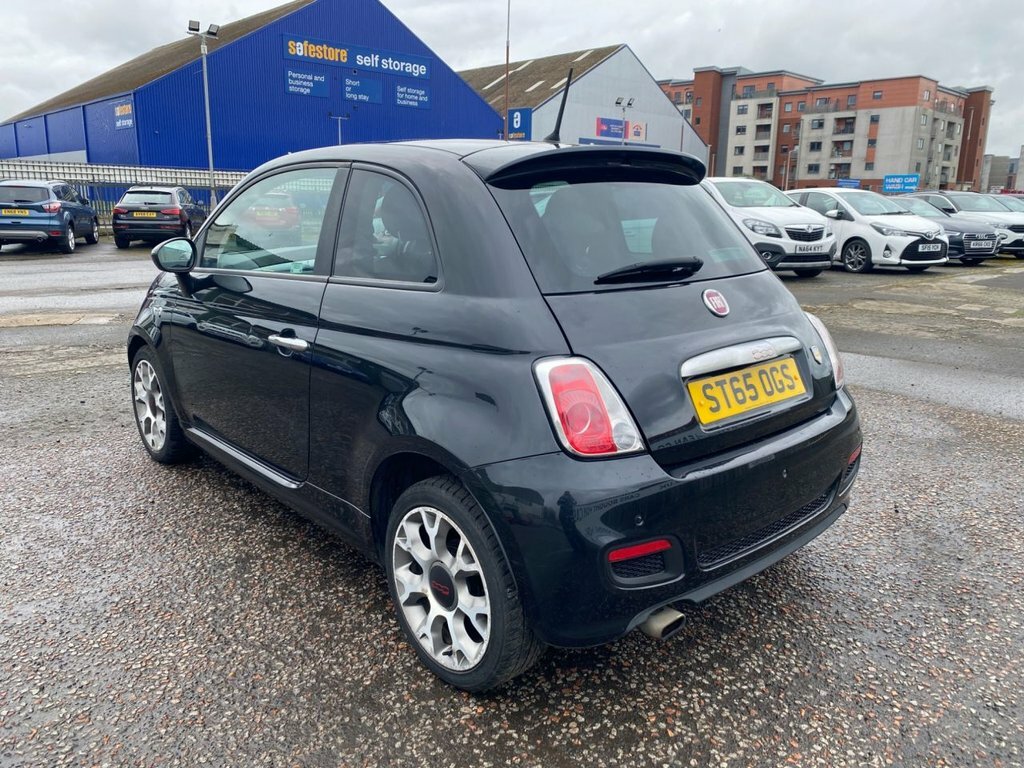 Fiat 500 1.2L S ST65OGS Black #5