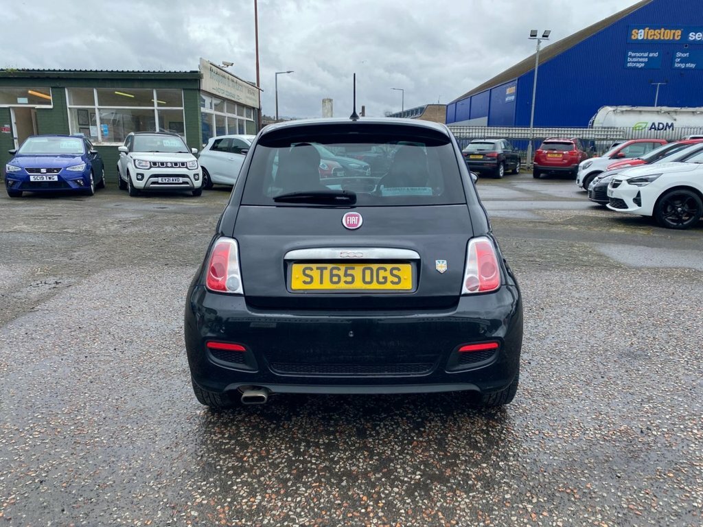 Fiat 500 1.2L S ST65OGS Black #6