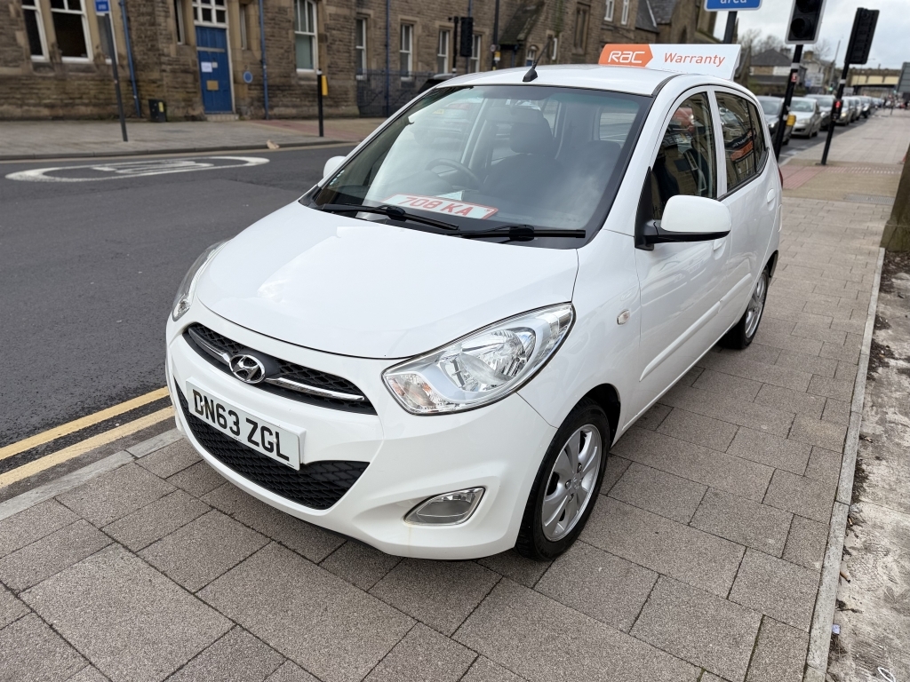 Hyundai I10 1.2 Active DN63ZGL White #4