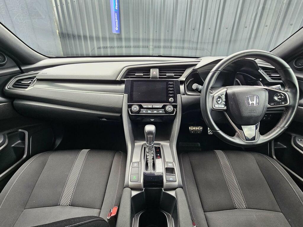 Honda Civic Hatchback 1.0 Vtec Turbo Sr Cvt Euro 6 Ss ML21YXX Blue #2