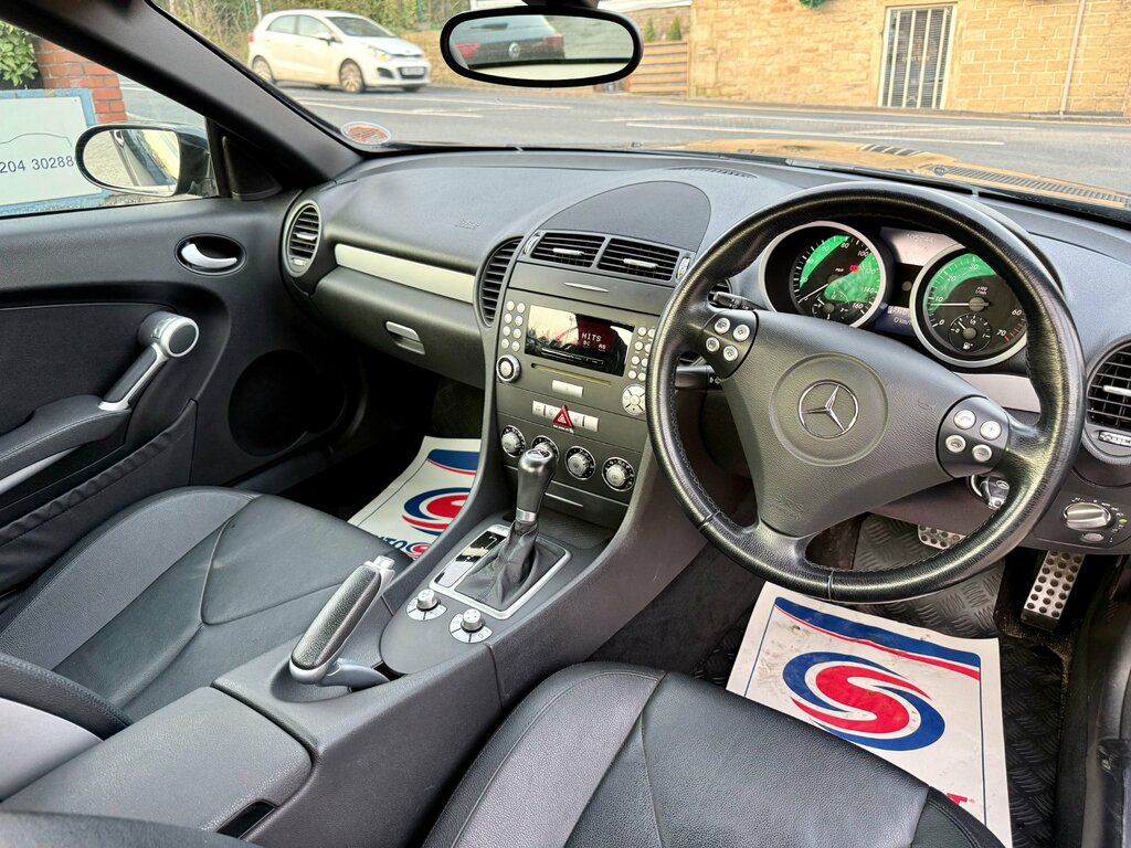 Mercedes-Benz SLK 1.8 Slk200 Kompressor Convertible Black #3