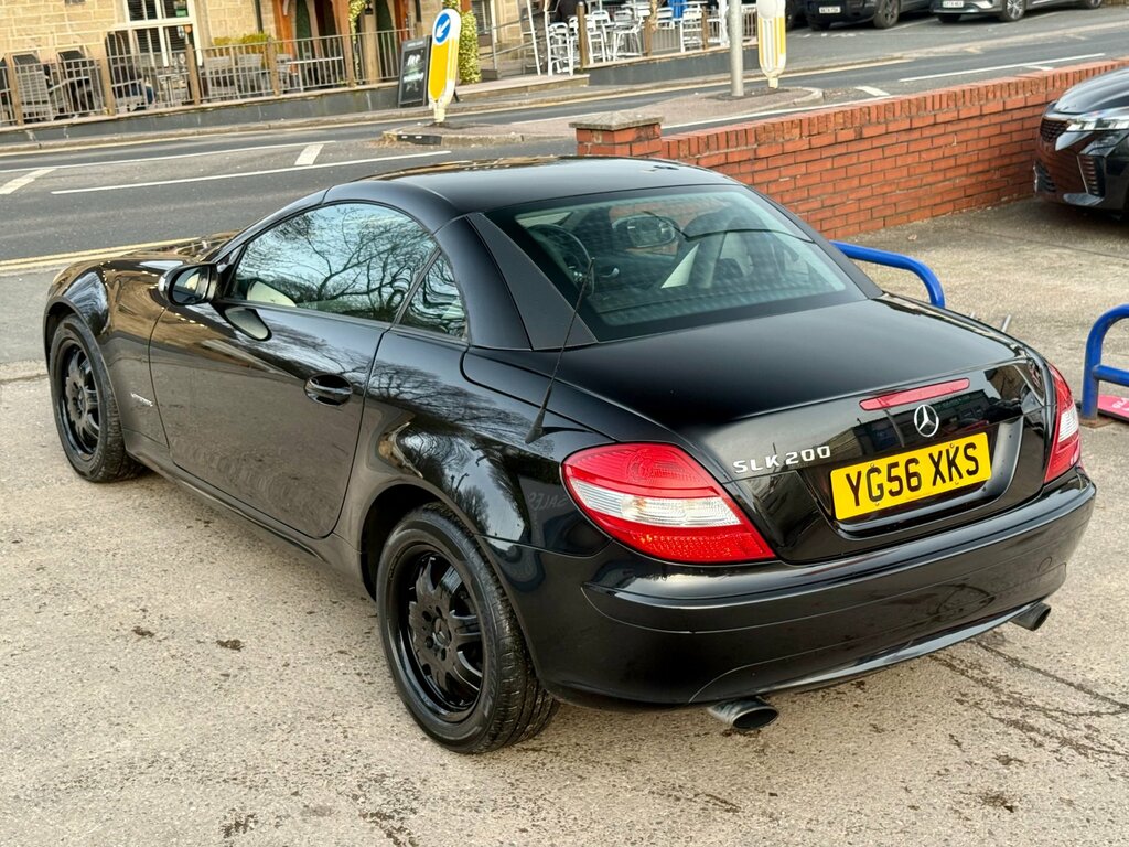 Mercedes-Benz SLK 1.8 Slk200 Kompressor Convertible Black #6