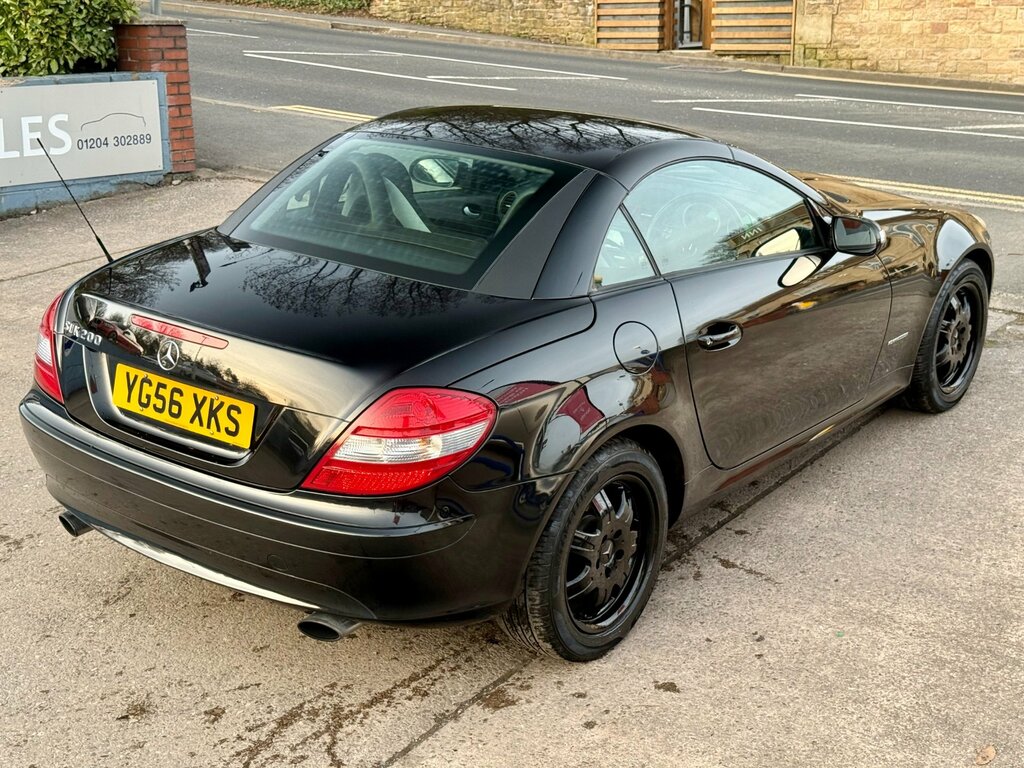 Mercedes-Benz SLK 1.8 Slk200 Kompressor Convertible Black #4