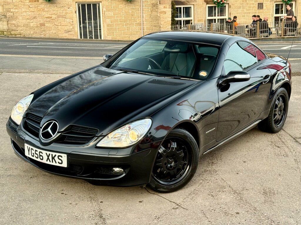 Mercedes-Benz SLK 1.8 Slk200 Kompressor Convertible Black #2