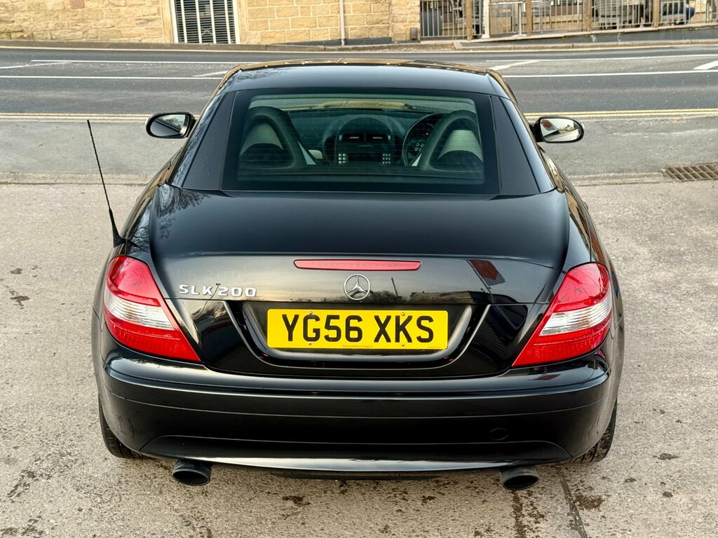 Mercedes-Benz SLK 1.8 Slk200 Kompressor Convertible Black #5