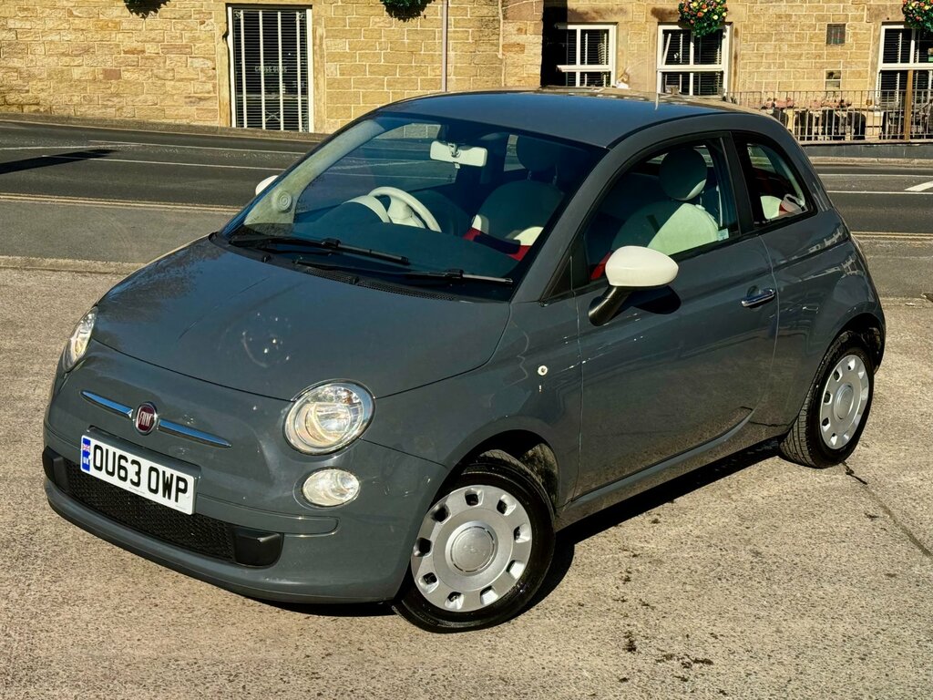 Fiat 500 1.2 Colour Therapy Hatchback Eur OU63OWP Grey #2