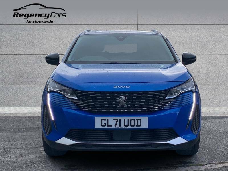 Peugeot 3008 1.6 Hybrid 225 Allure Premium E-eat8 - 2022 7 GL71UOD Blue #2