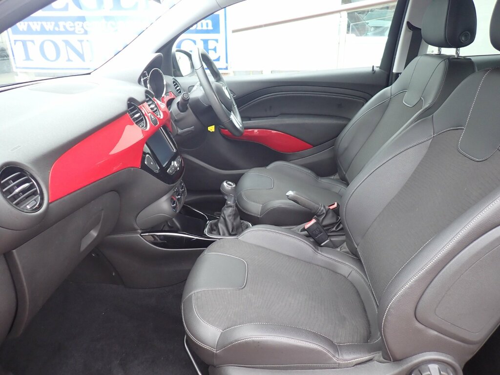 Vauxhall Adam 1.2I Ecoflex Energised Hatchback LF66DMU Red #3