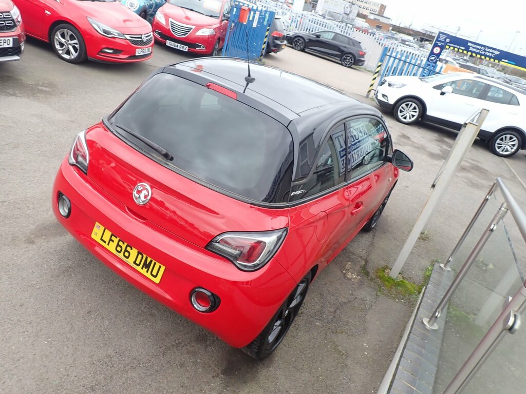Vauxhall Adam 1.2I Ecoflex Energised Hatchback LF66DMU Red #5